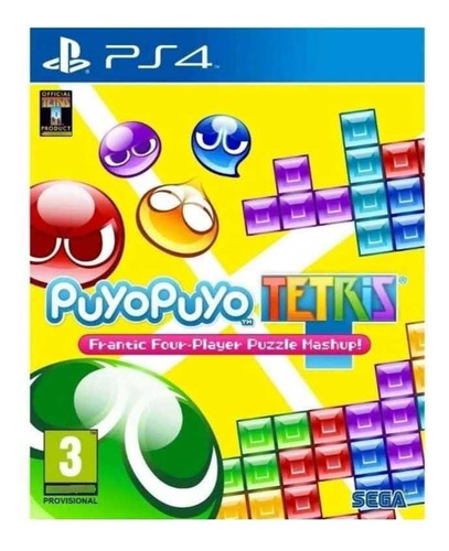 Jogo Puyo Puyo Tetris Ps4 Europeu