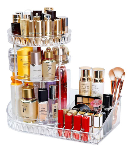 Caja Almacenamiento Cosméticos Brochas Perfumes Accesorios  