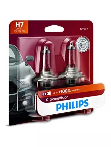 H7 Philips Premium Lámpara Vision +30% 12V 55W