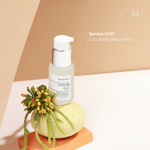 Set Antiedad Regina Serum Vitamina C & Hialuronico