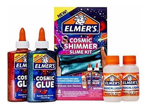 Kit Slime Pegamento Líquido Y Activador De Slime 4 Piezas  