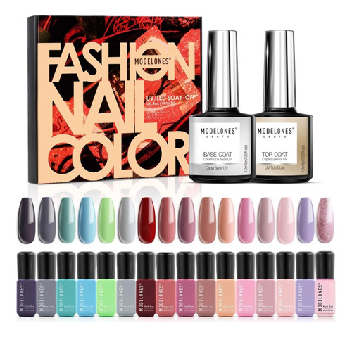 Esmalte De Uña Semi Permante Lámpara Uv