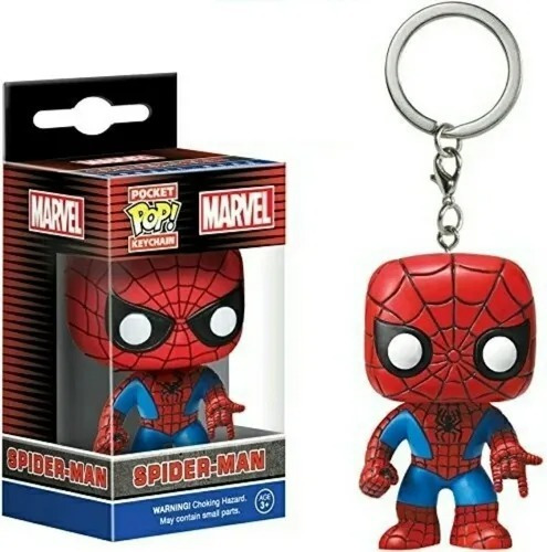 Pocket Pop Llavero Spider Man -  Marvel Keychan