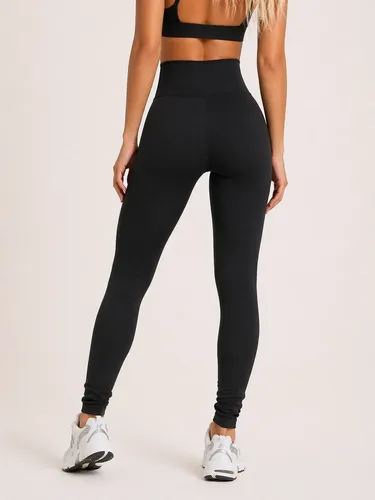 Legging Preta Feminina Cintura Alta Suplex Grosso Qualidade