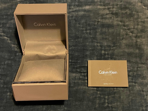 Caja Reloj Calvin Klein