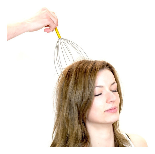 El masajeador de cabello y cabeza alivia el estrés Cafune Relaja
