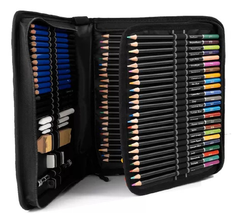 Set Artistico Estuche X 95 Pza Hb Grafito Difusores Nuwa