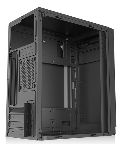 Gabinete Jalatec Gamer Jt- K80 + Fuente Jt-520w Color Negro