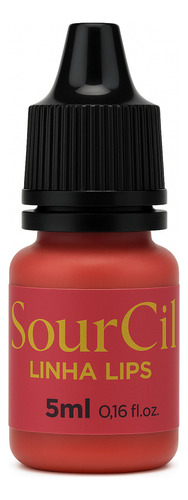 Pigmento Para Micropigmentação Sourcil Sobrancelhas E Lábios Cor Vermelho