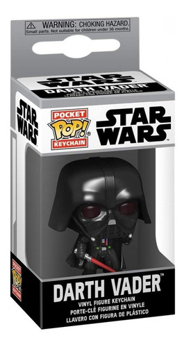 Imagem 2 de 3 de Chaveiro Funko Pop Star Wars Clássicos Darth Vader