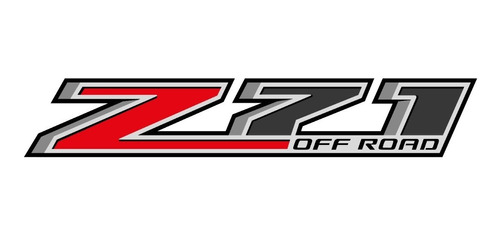 Adhesivo Camioneta Laminado Logo Z71 Off Road Silverado