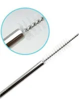 Comprar Cepillo Limpiador De Sorbetes, Cañitas Acero Inoxidable X 3