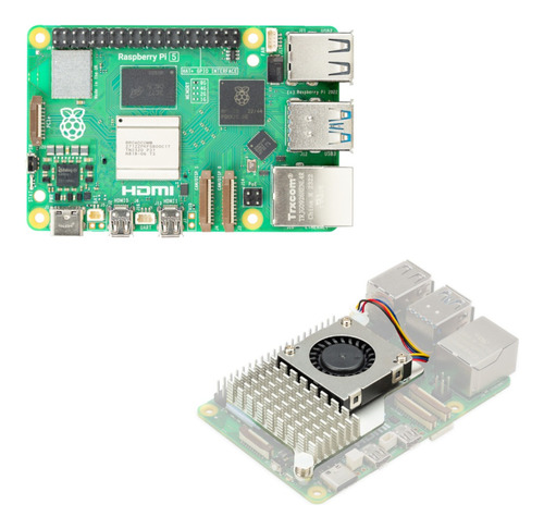 Combo Raspberry Pi 5 8gb + Active Cooler - Dist. Autorizado