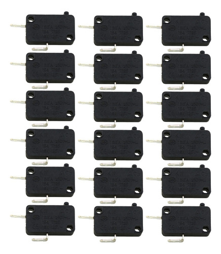 5x Microswitch Para Horno De Microondas 16a 125v N Cerrado