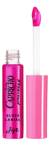 Gloss Labial Capricho Pinkverse Jequiti Rosa - 4ml Acabamento Brilhante