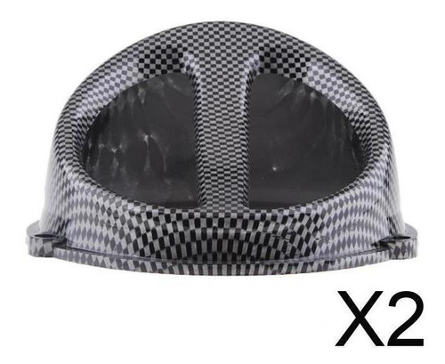 2xfan Cover Air Scoop Para Gy6 125 / 150cc Scooter 152qmi