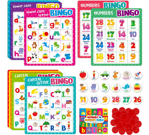 Spritegru Alphabet Bingo Game, Bingo Game Abc Y 123 Bingo Bo