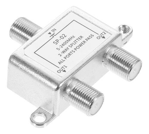 Internet Por Satélite, Dos Divisores Cableados