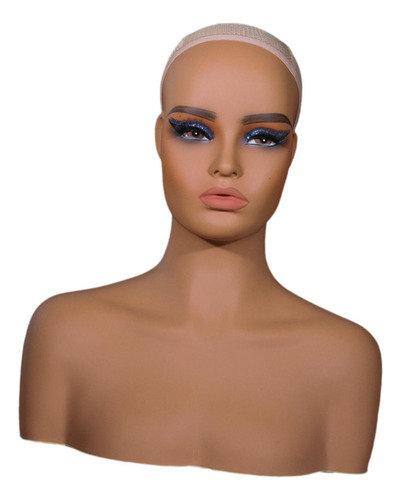 Cabeza De Maniquí Femenina Realista, Modelo De Cabeza De