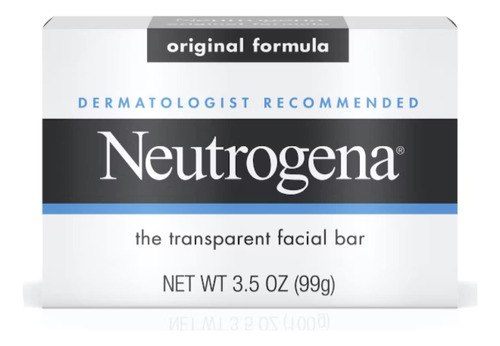Neutrogena Barra De Limpieza Facial Suave Original Con Glic.