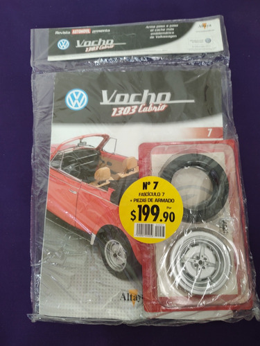 Altaya Arma Tu Vocho 1303 Cabrio Volkswagen Fascículo 7 (Usado)