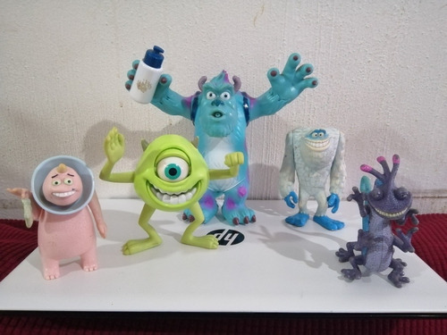 Figuras Monsters Inc Disney Pixar Lote Promocional