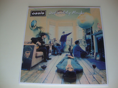 Lp Vinil Duplo - Oasis - Definitely Maybe - Importado, Lacra