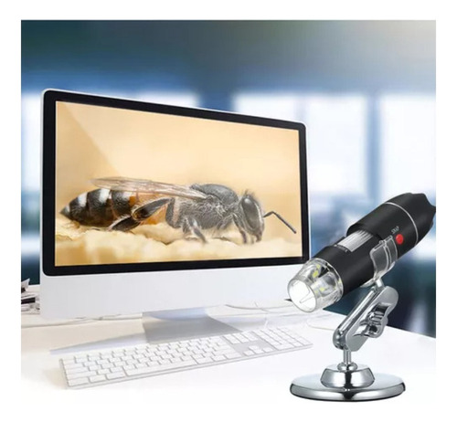 Microscopio Digital Usb 1600x Para Ordenadores Portátiles