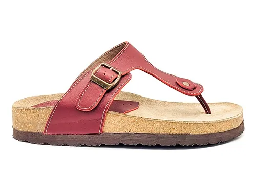 comprar Sandalias Ojotas Mujer Dama Cuero Cómodas Mdz 201