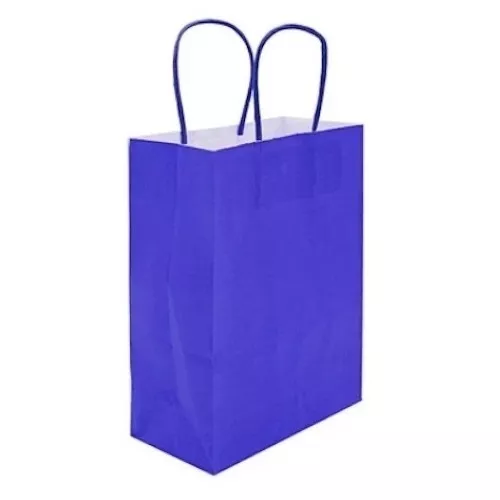 Bolsa papel azul marino CR - The Shoppery