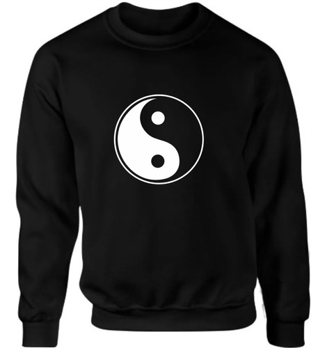 Sudadera Lisa Yin Yang Diseños Cool