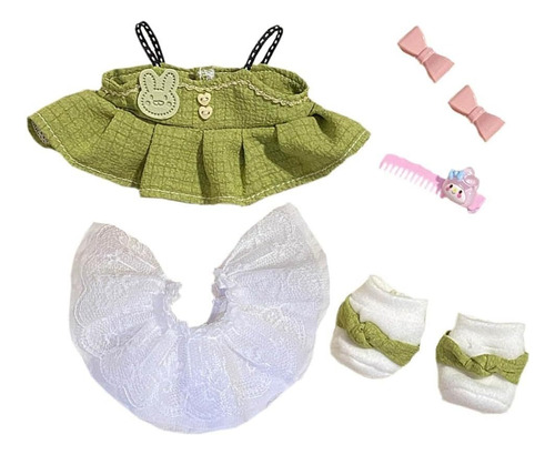 Nihay Ropa De Muñeca De Felpa De 20 Cm, Accesorios De Falda