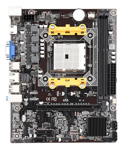 Placa Madre Amd A55 Fch Socket Fm1 Micro-m-atx 16 Gb 2 D