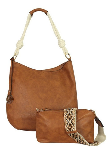 Set Bolso Para Dama Elegante Asa + Crossbody 2 En 1 D-0681