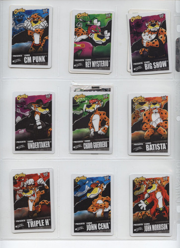 Tazos Wwe Colección 175 Y 135 Slam Attax Año 2008 Sabritas (Usado)