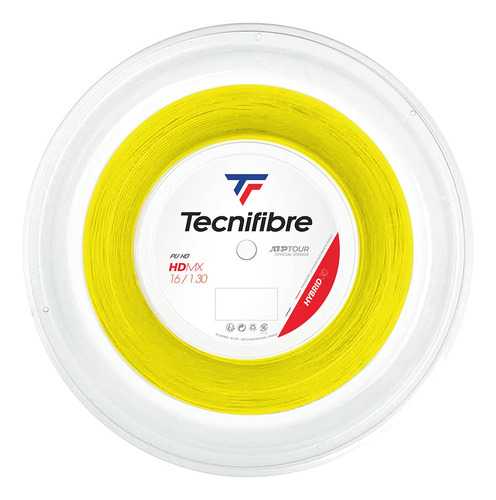 Tecnifibre Hdmx - Cuerda De Tenis (0.049 In, Natural, 39.4 .