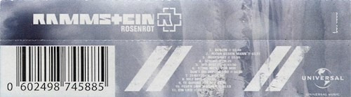 Rosenrot - Rammstein (cd)
