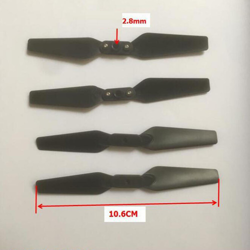 8 Hélices Plegables Para Drones, Fácil Instalación,