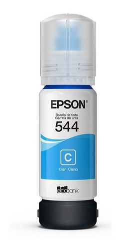 Refil De Tinta Epson T544220 Ciano Original 65ml