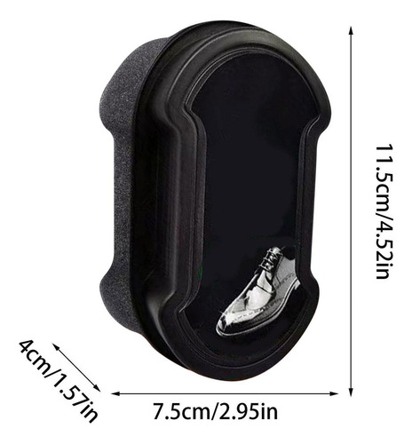 Ff Esponja Para Pulir Zapatos Limpiador Y Acondicionador Cue
