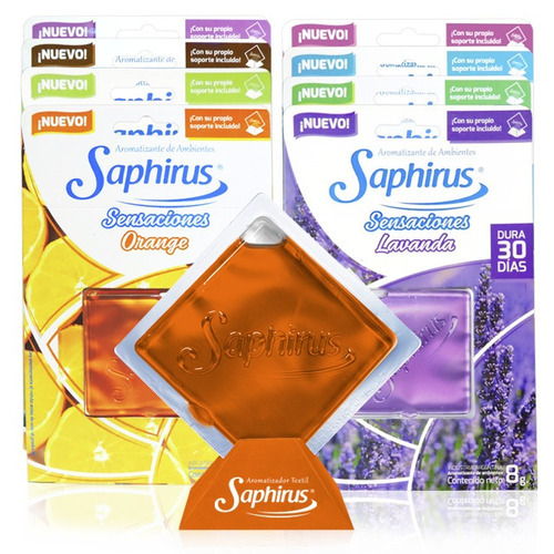 Aromatizante Ambientes Sensaciones Saphirus X 30 Unidades