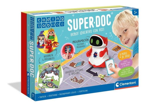 Robot Educativo Clementoni Super Doc Programación 55379