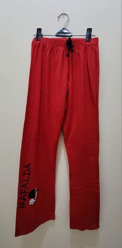 Pantalón De Pijama Rojo Mafalda