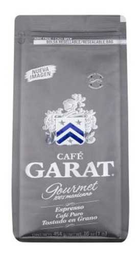 Café Garat Expresso Entero 454 G Certificado Kosher