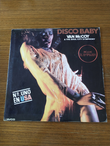 Van Mccoy Disco Baby 1975 - Banglad Chile - Vinilo Lp 33 Rpm