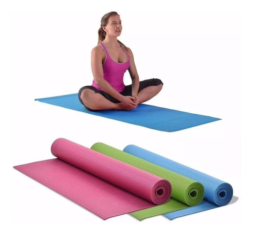 Tapete Ejercicio Gym Gimnasia Yoga Pilates 61cmx173cm