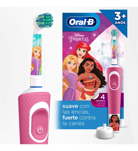 Cepillo De Dientes Eléctrico Oral-b Disney Princess Vitality