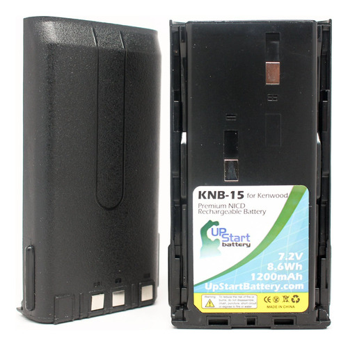 2 Bateria Radio Bidireccional Para Kenwood Knb-15 Reemplaza