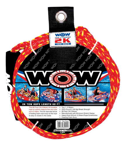 Wow World Of Watersports, Cabos De Remolque, Boyas Flot...