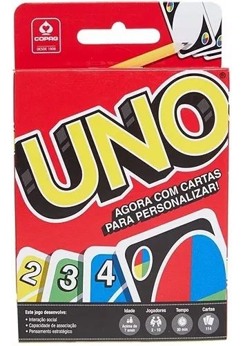 UNO Jogo de cartas Flip, Mattel, Multicolor : : Brinquedos e  Jogos